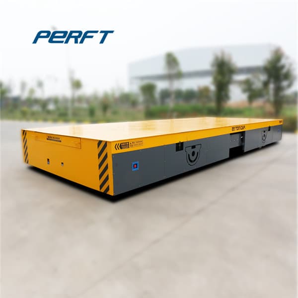 trackless transfer trolley for the transport of coils 75 tons